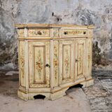 Hand-painted Venetian-style sideboard, mid-20th century