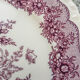 Lot de 5 assiettes violettes Mason's Patent Ironstone "ASCOT" Made in  England