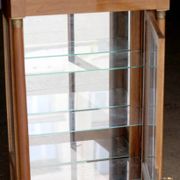Empire display cabinet in mahogany (late 19th century). In beautiful condition.
