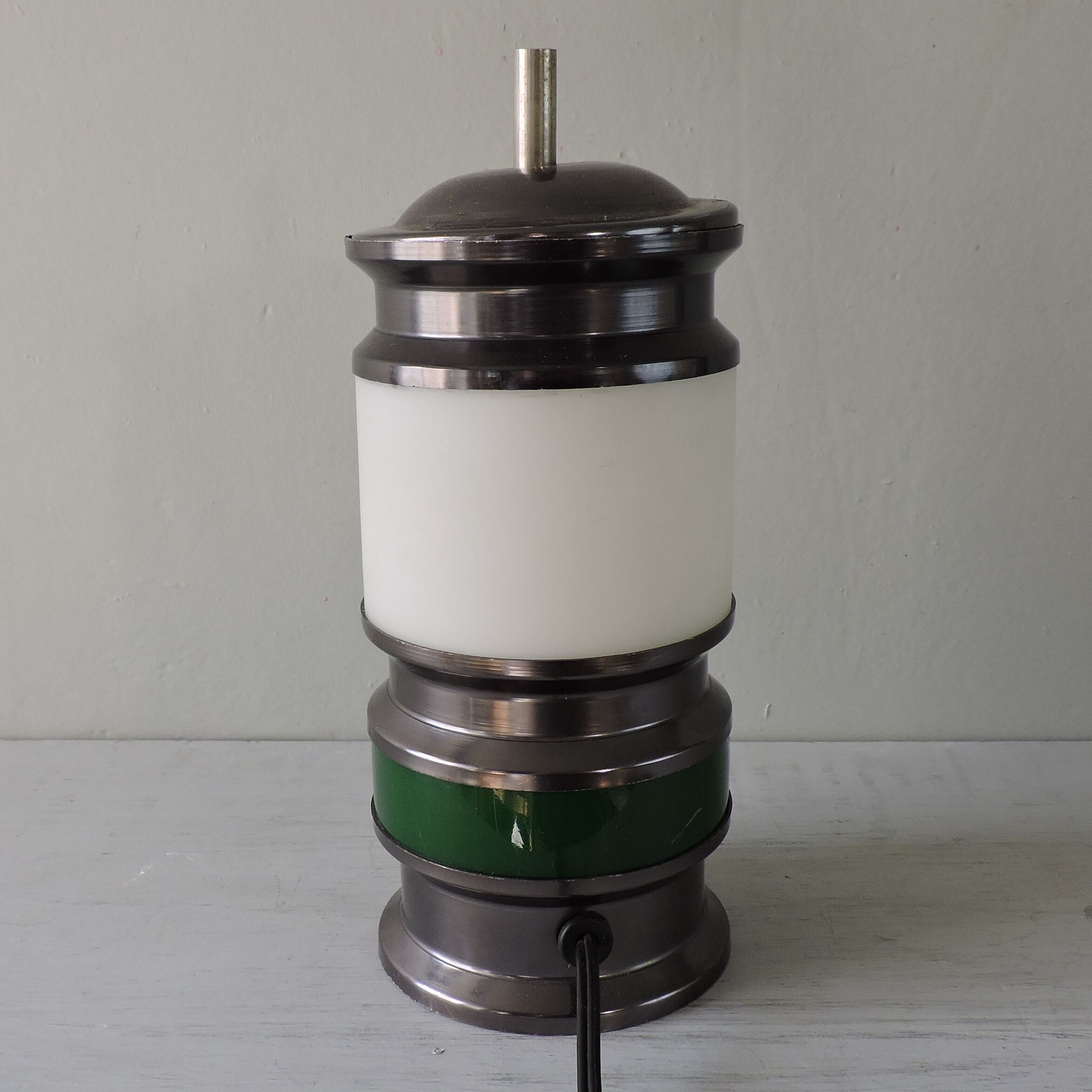 Vintage lamp signed Goffredo Régianni Italy 70s