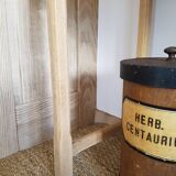Raw wood console