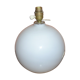 Ancient opalin glass lamp foot