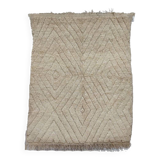 Handmade Moroccan Berber rug 155 X 124 CM