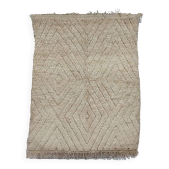 Handmade Moroccan Berber rug 155 X 124 CM