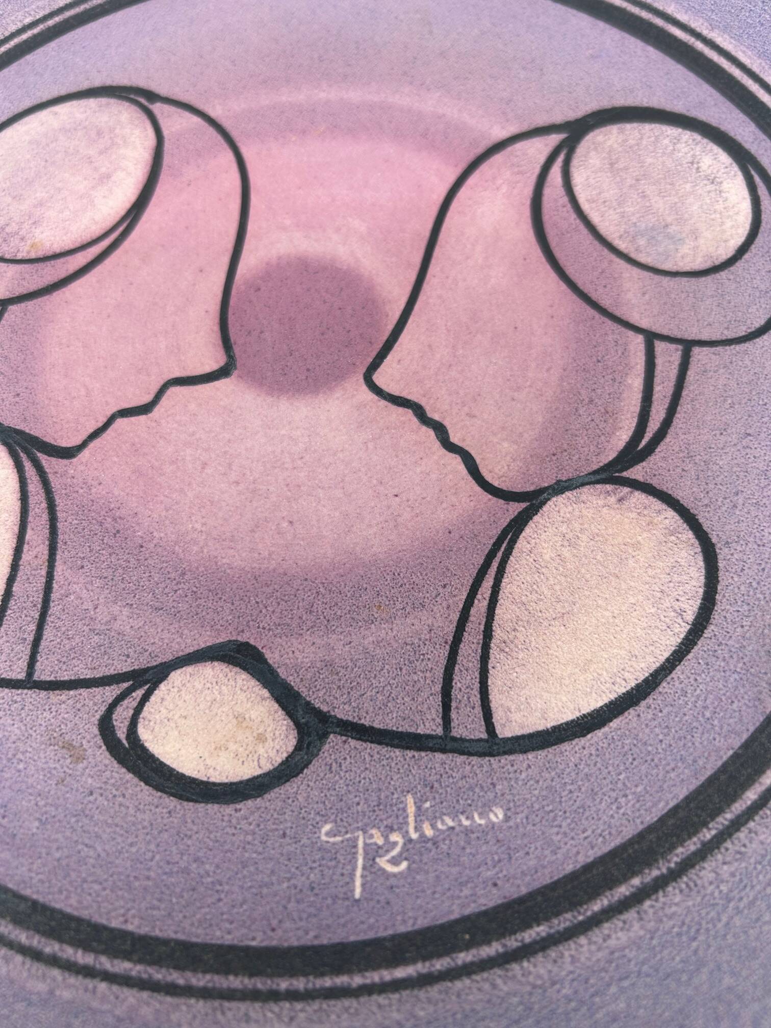 decorative dish Roberto Gagliano