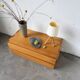 Shell-shaped ceramic catchall.