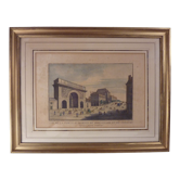 Vue de la Porte St. Martin du Boulevard et du Théatre