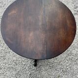19th century walnut side table
