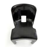 Black Universale chair model 4867 by Joe Colombo for Kartell, 1970