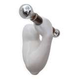 Dumbbell wall light by JC Peiré 1980s