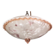 Charming Italian Multicolor and Pink Murano Glass Ceiling Fixture, Murano,
