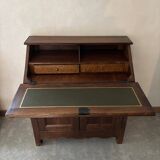 Wooden folding secretary