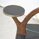 Table porte-plantes noir, 1960