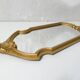 Antique Louis XV style mirror with a vintage carved gold frame.