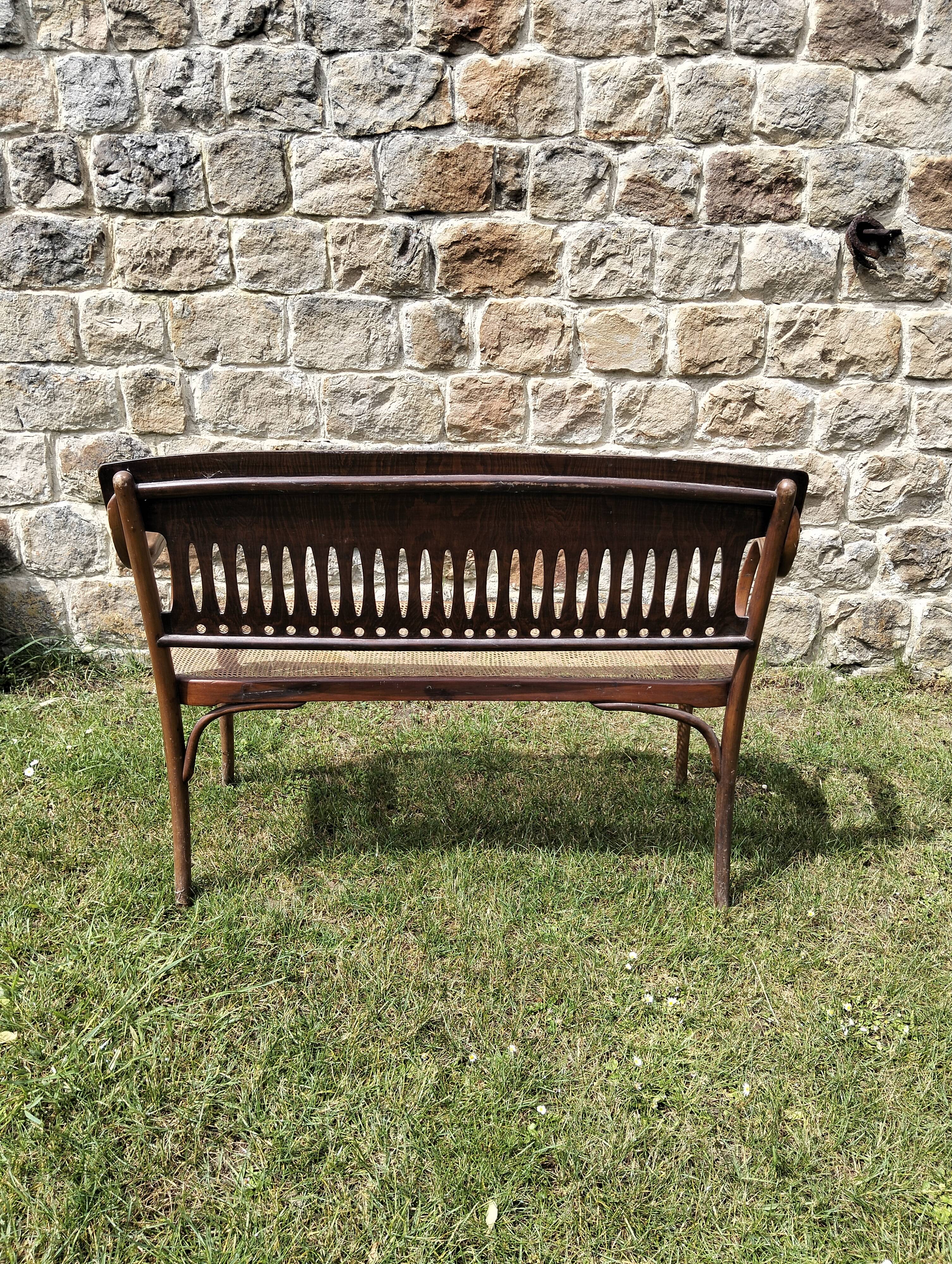 Bamboo bench from the 1930s