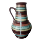 Large vintage Germany striped vase