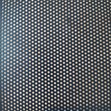 Perforated metal coffee table