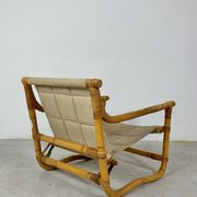 Vintage bamboo lounge set made in denmark 1950s