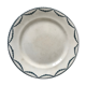 Round plate Iron Earth Salins model Vincennes mid-nineteenth