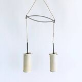 Double Pendant Lamp from Rotaflex, 1950s