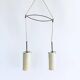 Double Pendant Lamp from Rotaflex, 1950s