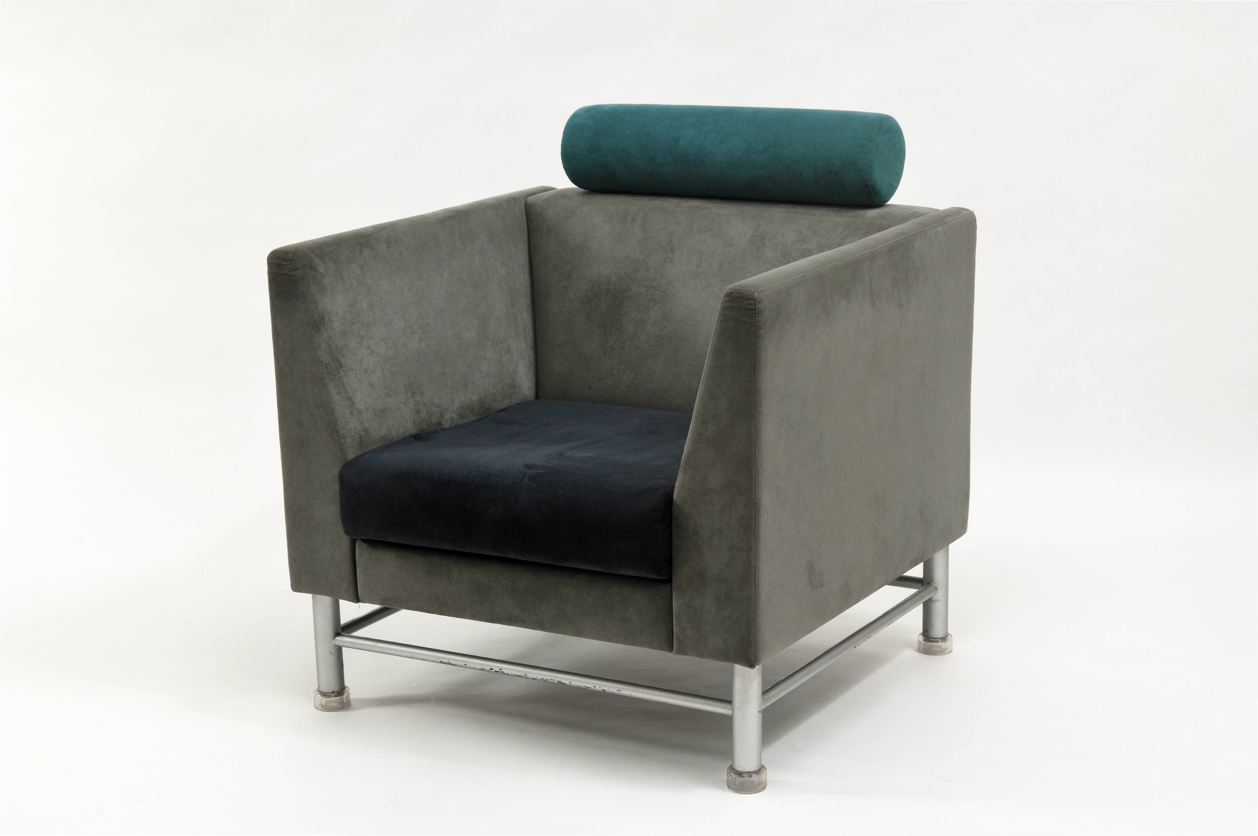Armchair by Ettore Sottsass "Eastside" for Knoll International 1982