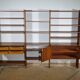 Tectonia wall unit by jussi peippo for asko, 1960s