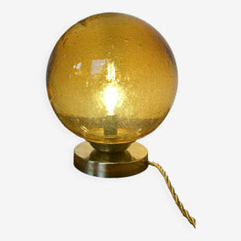 Lampe vintage "bullée"