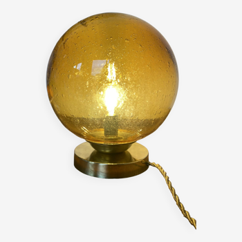 Vintage “bubbled” lamp