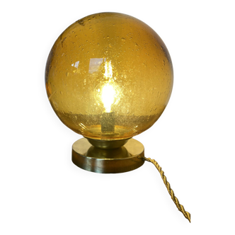 Lampe vintage "bullée"