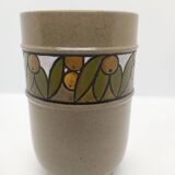 Vase années 70 en grès