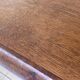 Vintage walnut chest of drawers, splayed legs, circa 1950s.