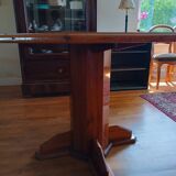 Wooden nautical style table, 1920