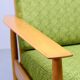 Paire de chaises longues en bois de hêtre d'après Grete Jalk pour France and Son