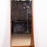Large Danish Teak wall mirror by Pedersen and Hansen 1960.