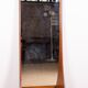 Large Danish Teak wall mirror by Pedersen and Hansen 1960.