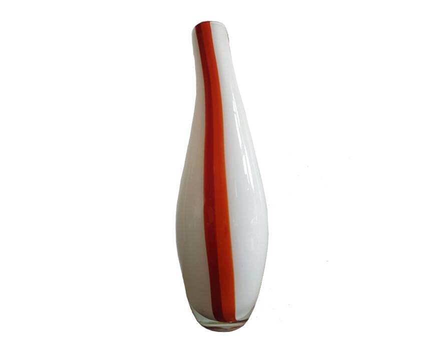 Large Vintage Vase • Blown Glass • 1960