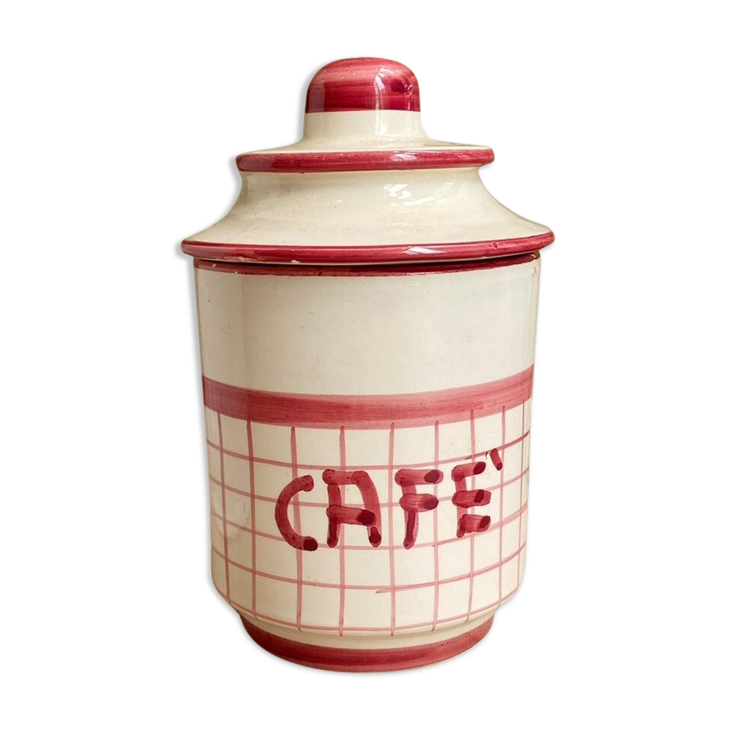 Hand-painted coffee pot