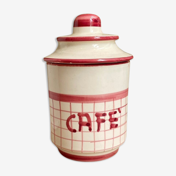 Hand-painted coffee pot