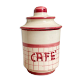 Pot à café peint à la main