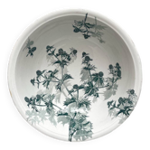 Antique ironstone washbasin "Thistle" Creil and Montereau