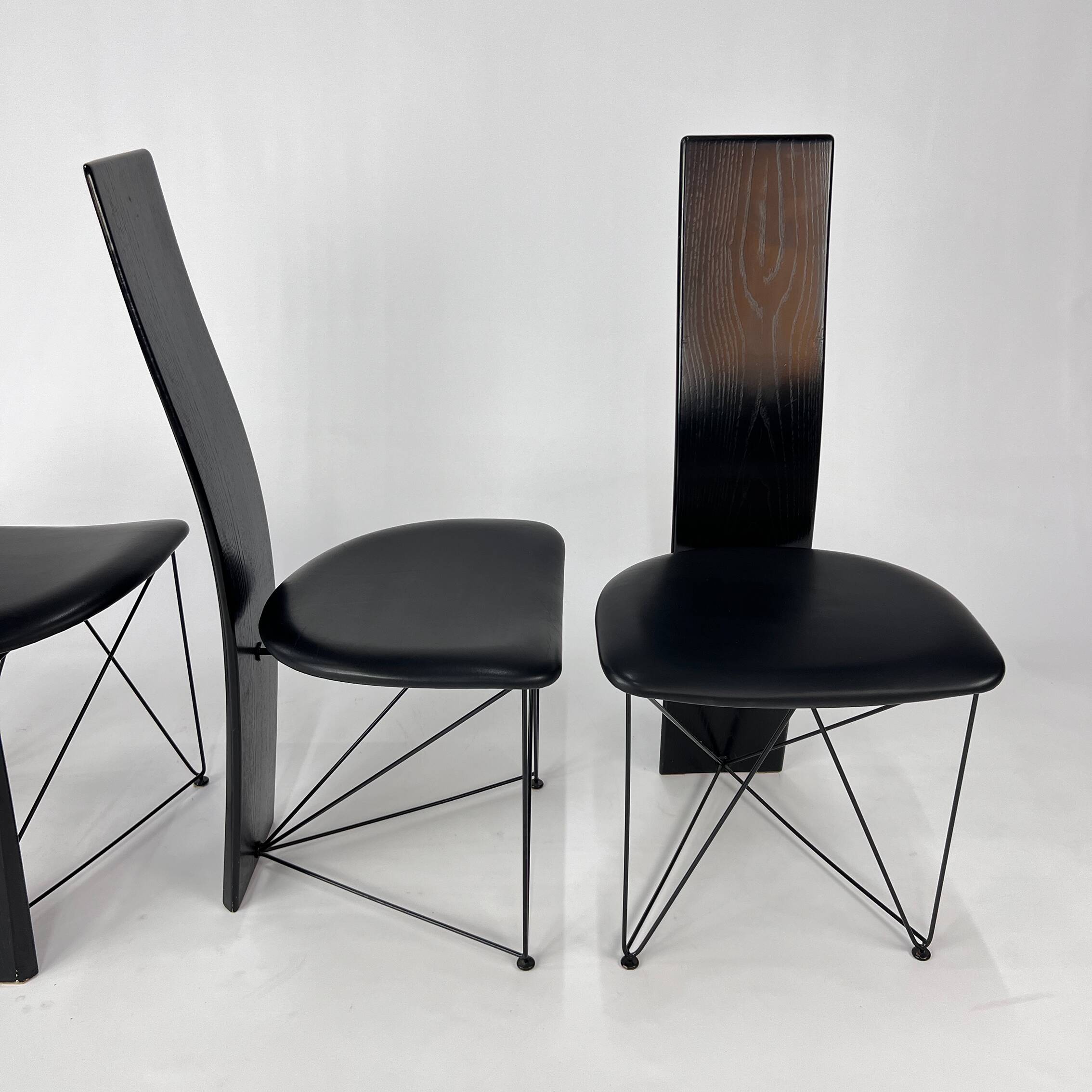 Set of 4 Concorde Dining Chairs by Torstein Flatøy For Bahus, 1980s