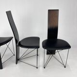 Set of 4 Concorde Dining Chairs by Torstein Flatøy For Bahus, 1980s