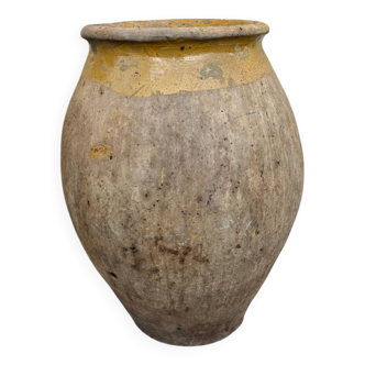 Provençal jar – Yellow glazed earthenware