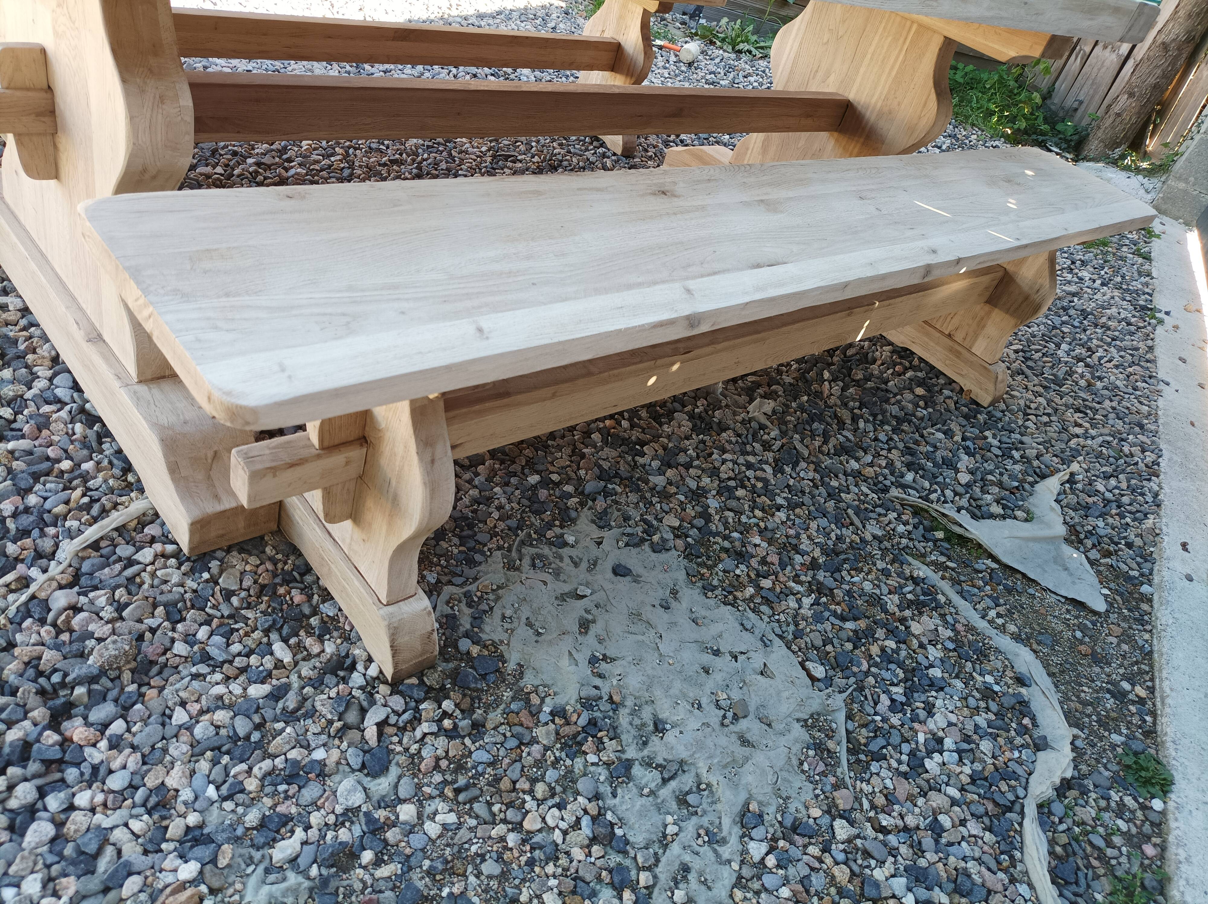 Monastery table with 2 benches