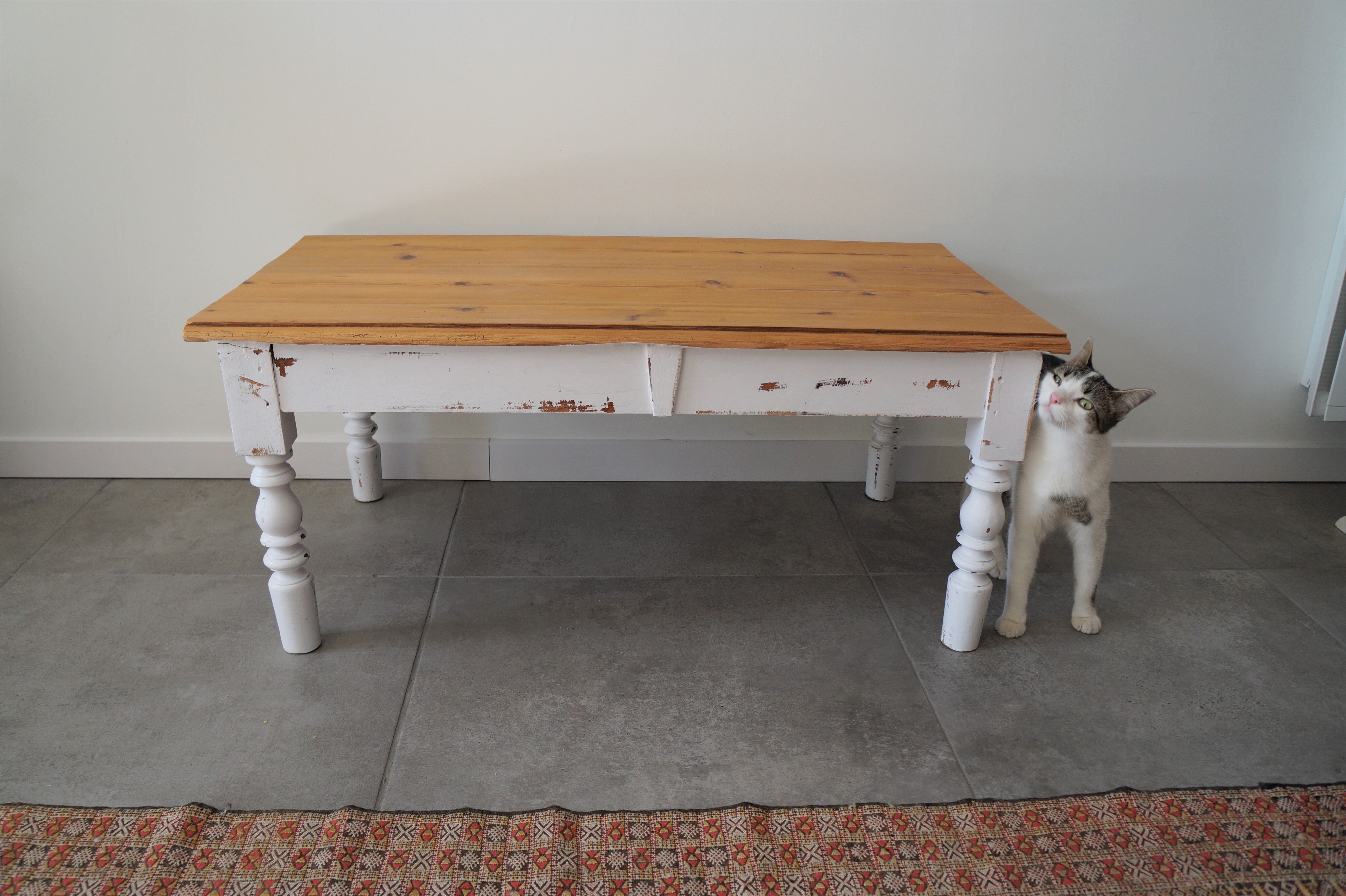 Table basse bois massif