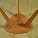 Tripod table oak 50s