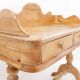 Antique English Pine 2 Drawer Desk - 1950s
