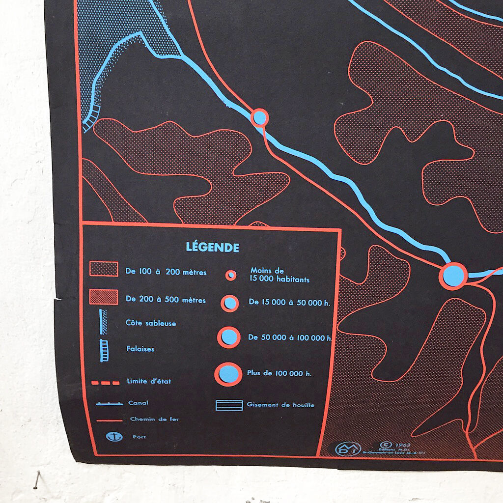 School poster region East and North