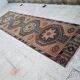 Tapis de couloir turc vintage